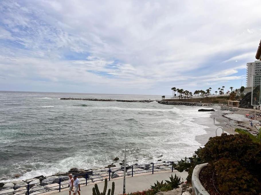 Benalmadena Costa Malaga Apartamento Muy Acogedor Con Vistas Al Mar Terraza Gigante Para Verano E Invierno Parking Esterno foto
