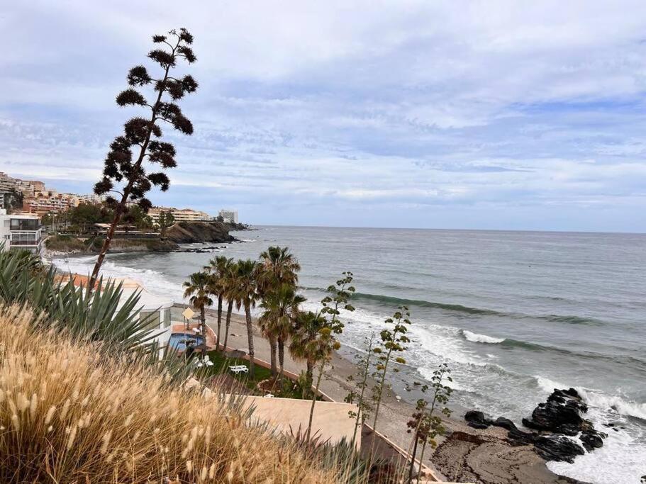 Benalmadena Costa Malaga Apartamento Muy Acogedor Con Vistas Al Mar Terraza Gigante Para Verano E Invierno Parking Esterno foto